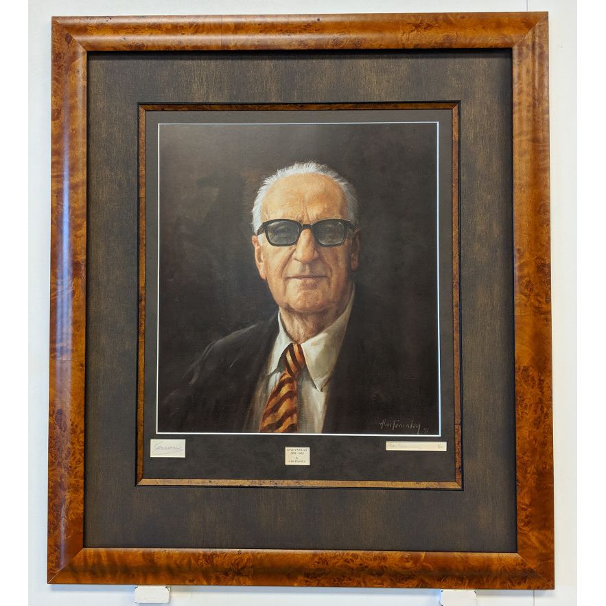 Autographed Framed Enzo Portrait