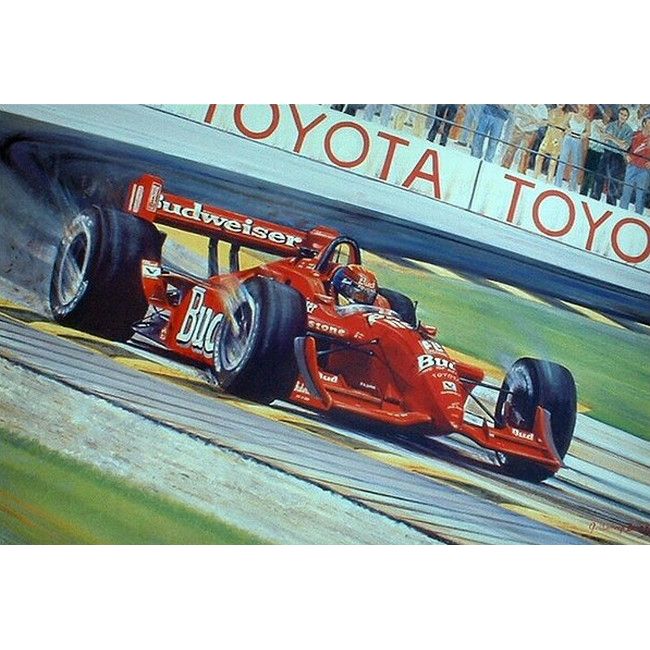 Born To Race - Jane Giltrap Bready -Oil on panel
