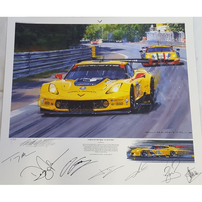 Corvette Thunder - LeMans 2015 with remarque