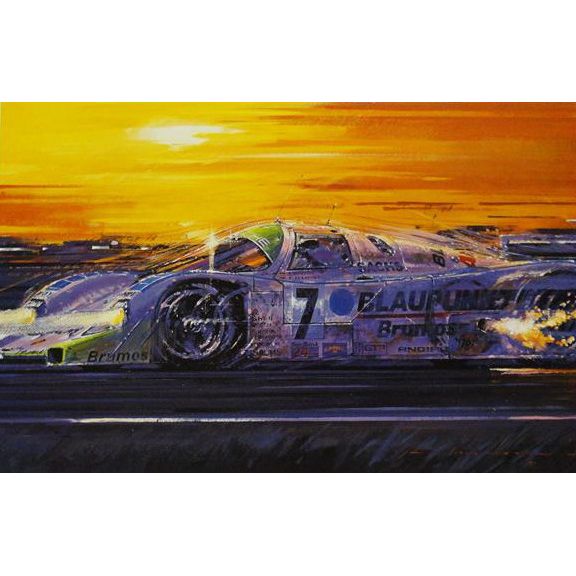 Daytona Porsche Image Close up - Nicholas Watts
