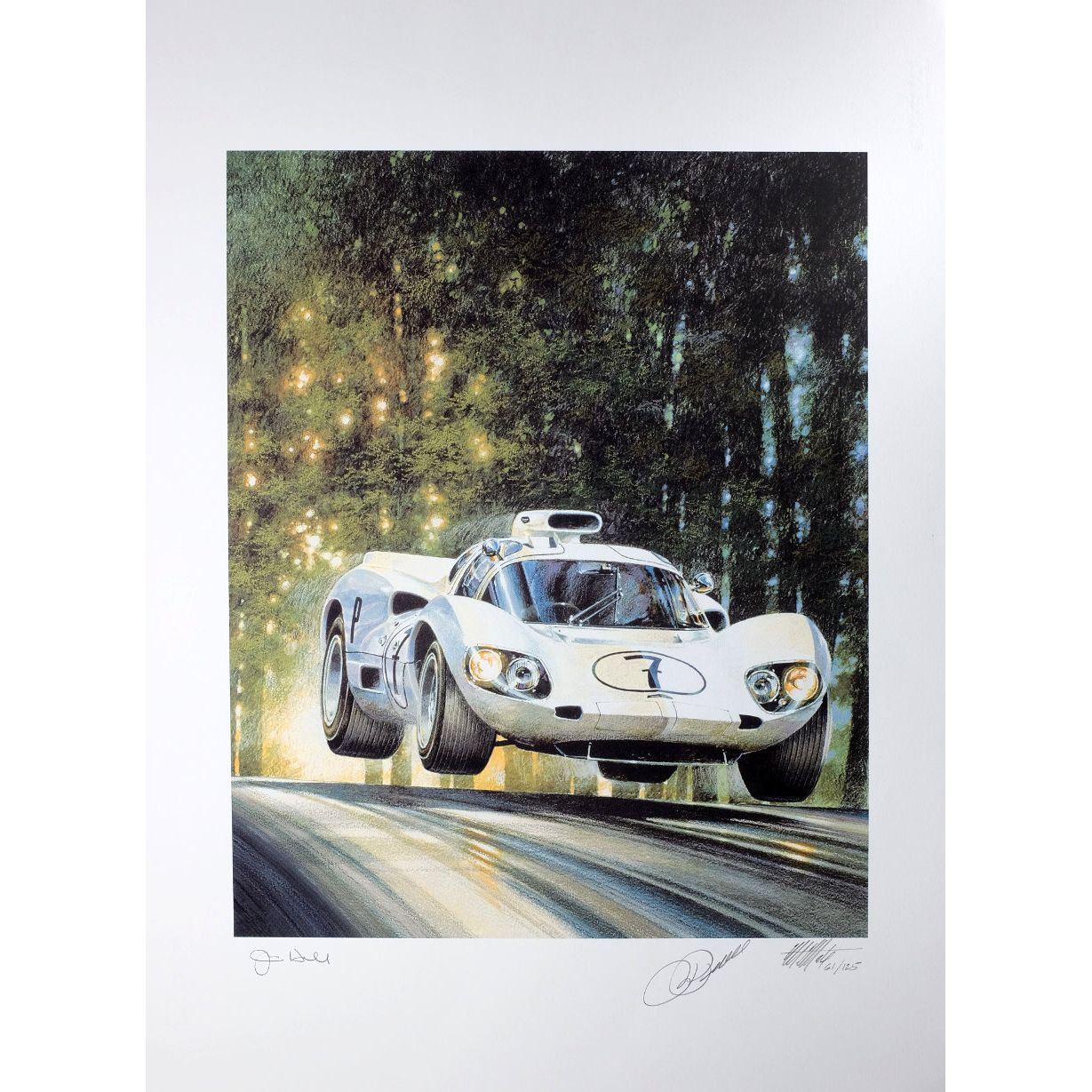 High Flying Chaparral Signed by Penske & Hall