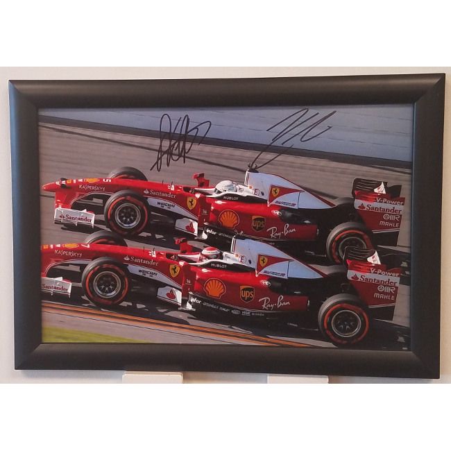 Sebastian & Kimi Autographed Photo