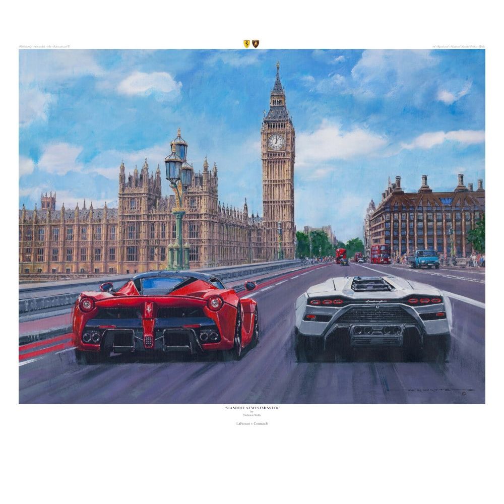 LaFerrari_v_Countach by Nicholas Watts