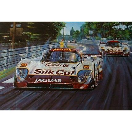Nicholas Watts artwork - Le Mans 1990