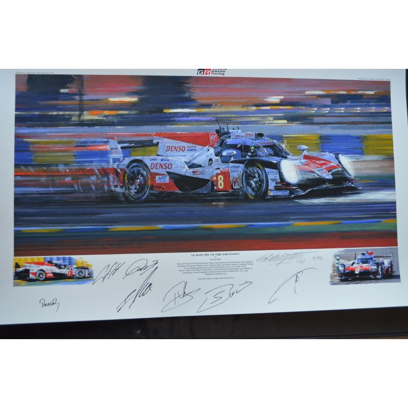 Le Mans 2018 Victory for Toyota Detail – Watts