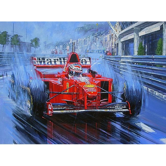 Michael Schumacher The Rain King - Nicholas Watts