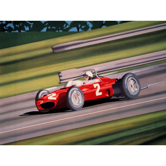 Monza 1961 Signed by Phil Hill