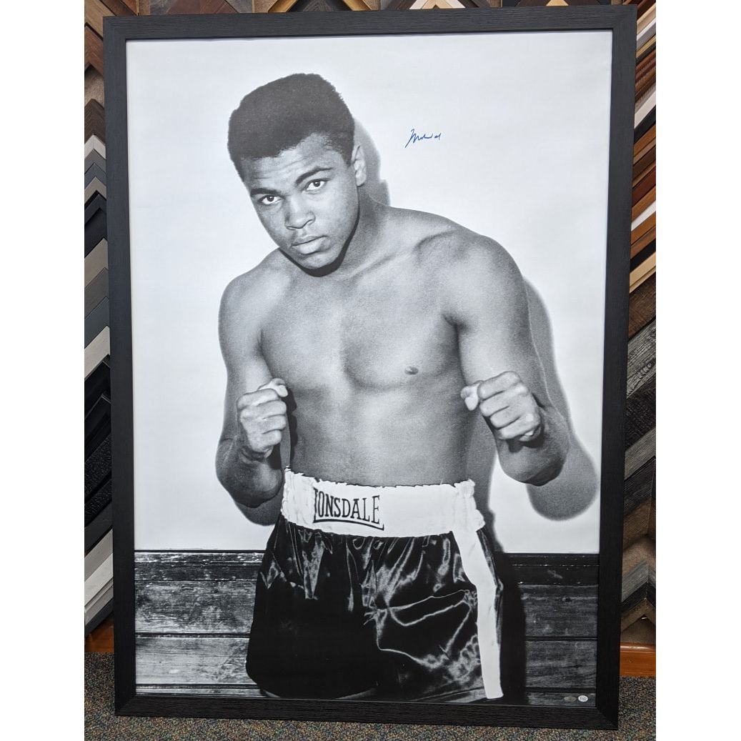Muhammad Ali Signed Poster