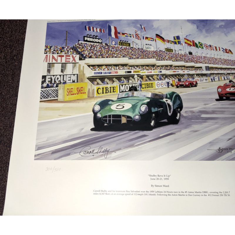 Shelby Revs It Up - Available Signed by Shelby