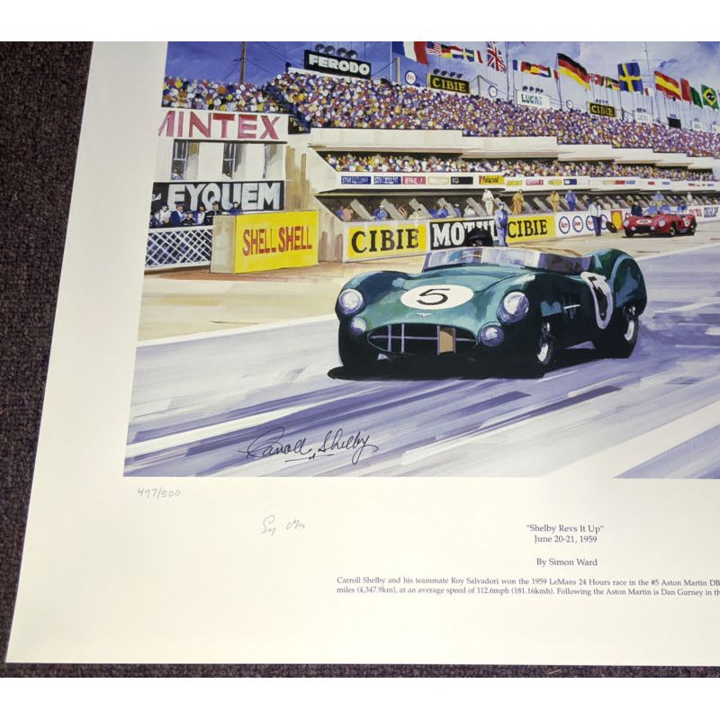 Shelby Revs It Up - Available Signed by Shelby