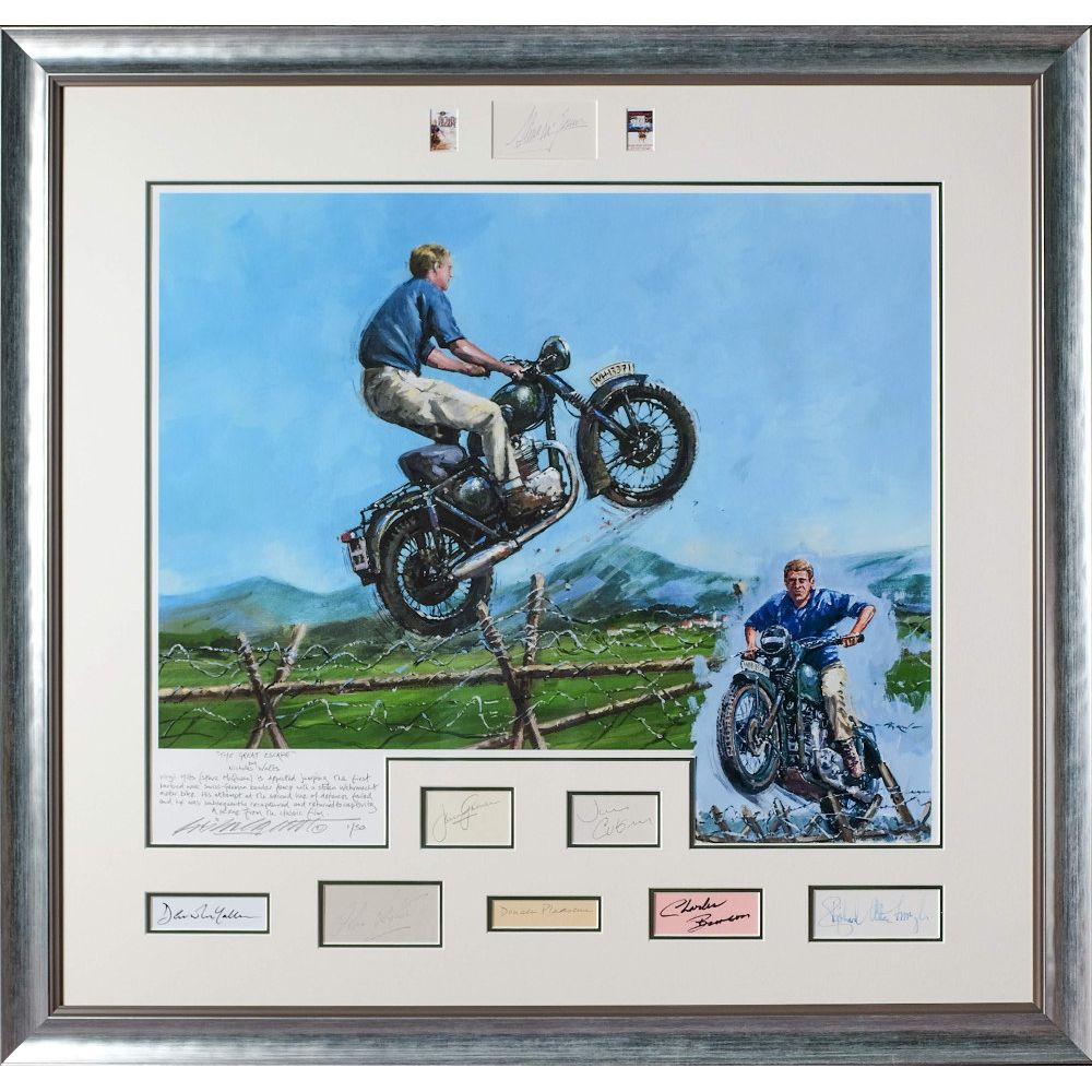 The Great Escape - Nicholas Watts - 8 Autographs