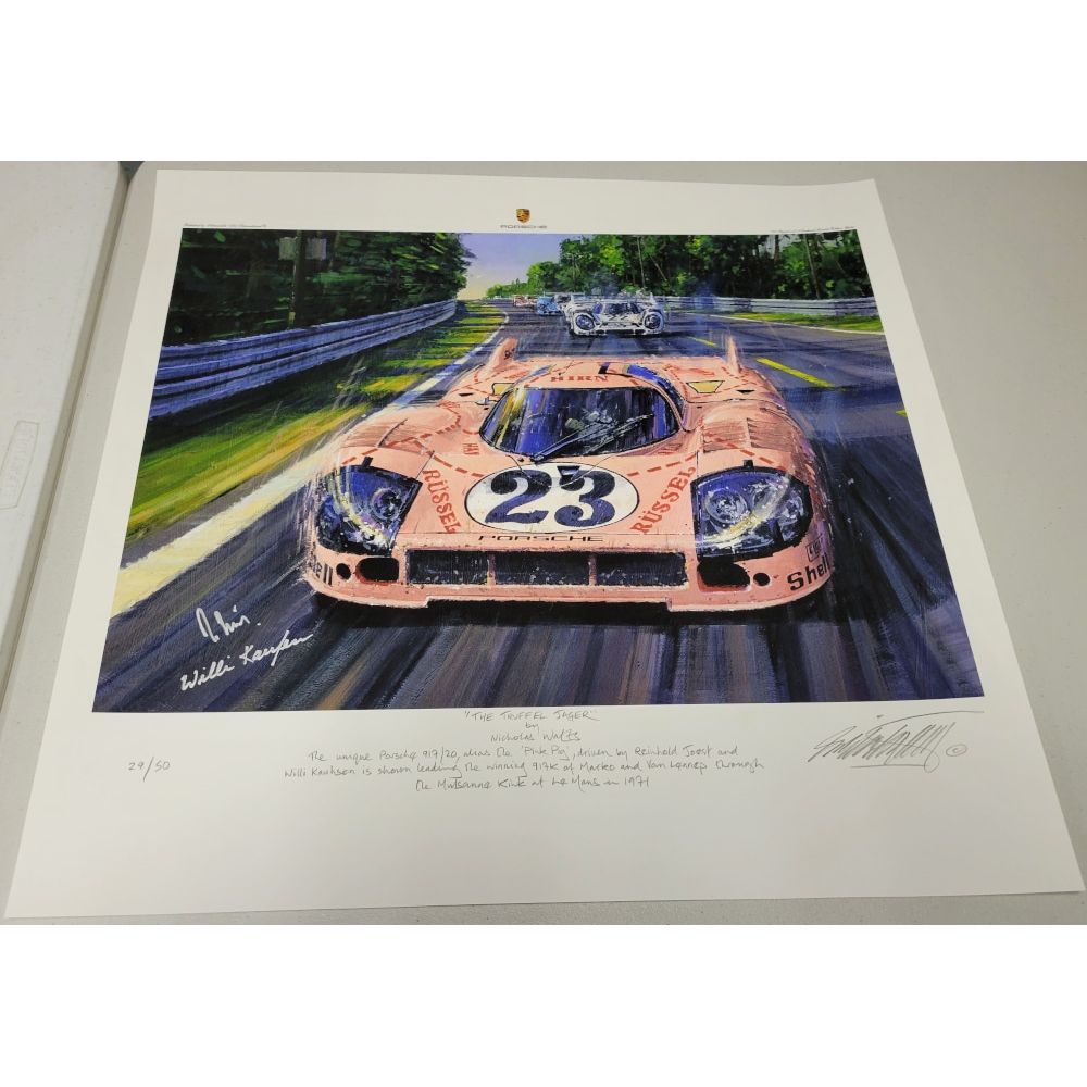 The Truffeljager Signed Joest and Kauhsen - Nicholas Watts