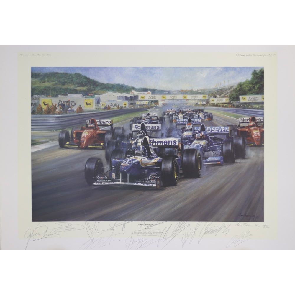 Triple Achievement with 11 Siignatures - Alan Fearnley