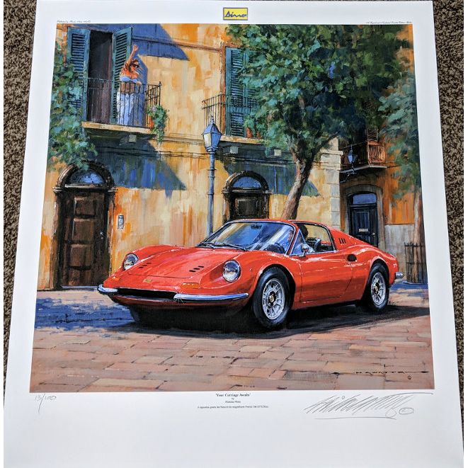 Your Carriage Awaits Limited Edition Print by Nicholas Watts
