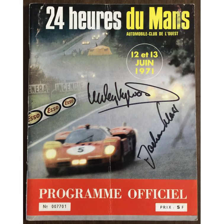 1971-24-Hours-of-Le-Mans-Autographed-Program