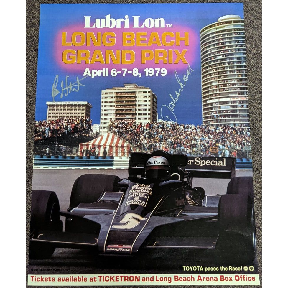 1979 Long Beach Grand Prix Poster