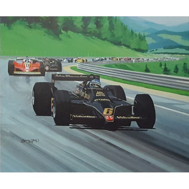 Tribute to Ronnie Peterson Print – Simon Ward – Close Up