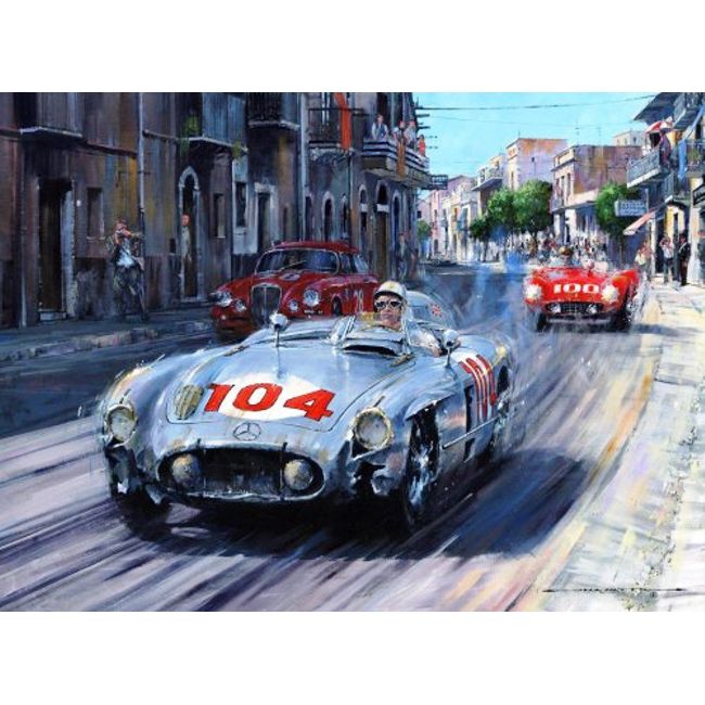 Battered But Defiant Signed by Sir Stirling Moss