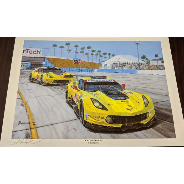 Corvettes Corralled - Roger Warrick