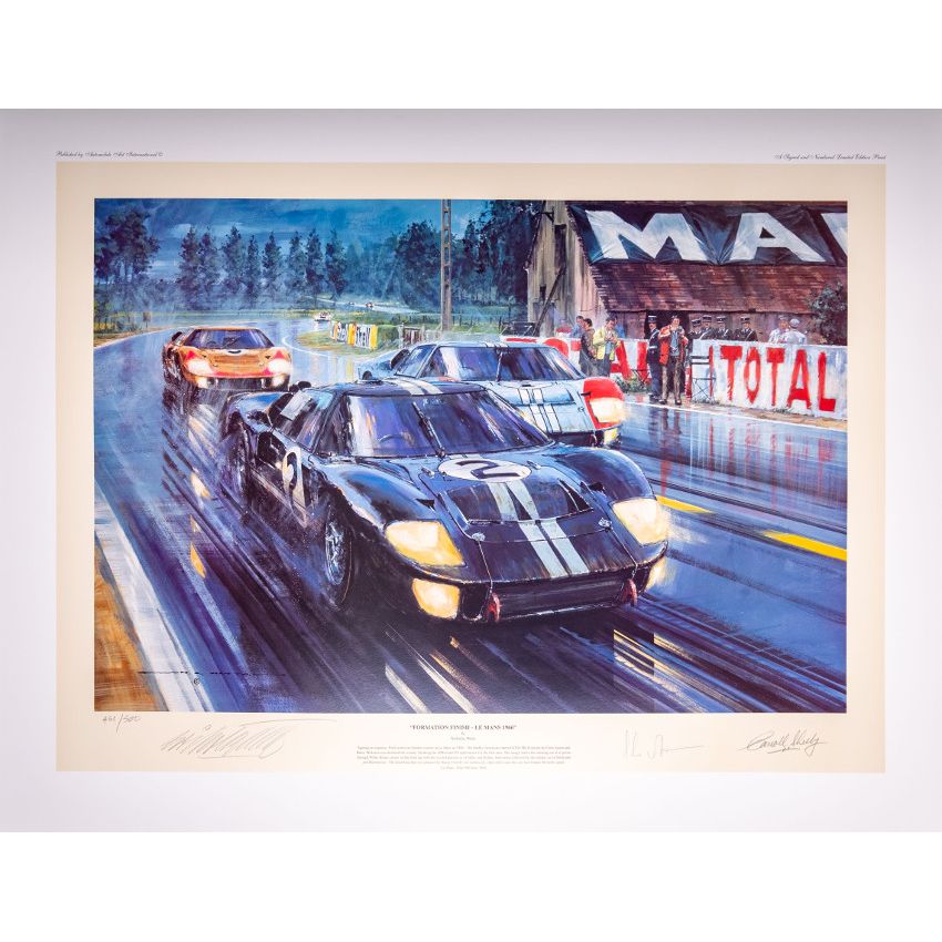 Formation Finish by Nicholas Watts Autographed