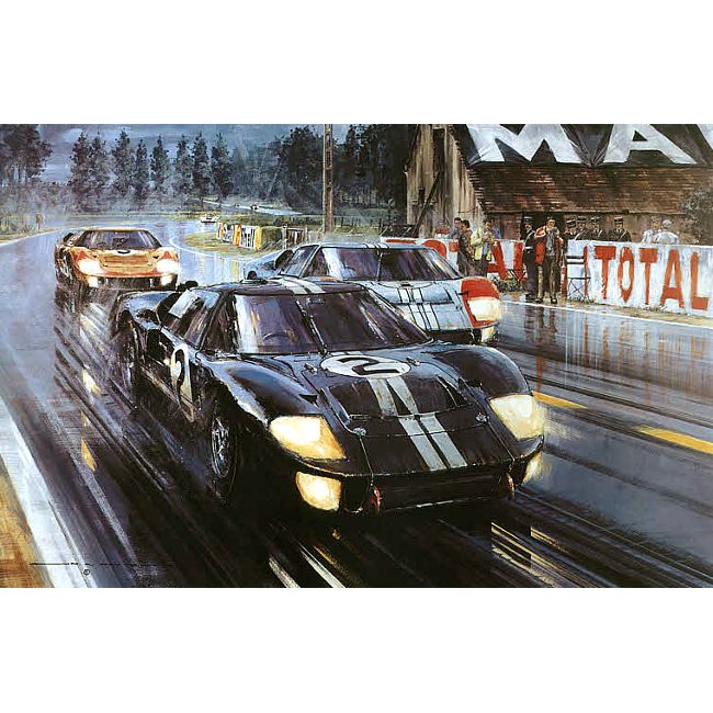 Ford v Ferrari movie - Ford GT 40 Le Mans 1066