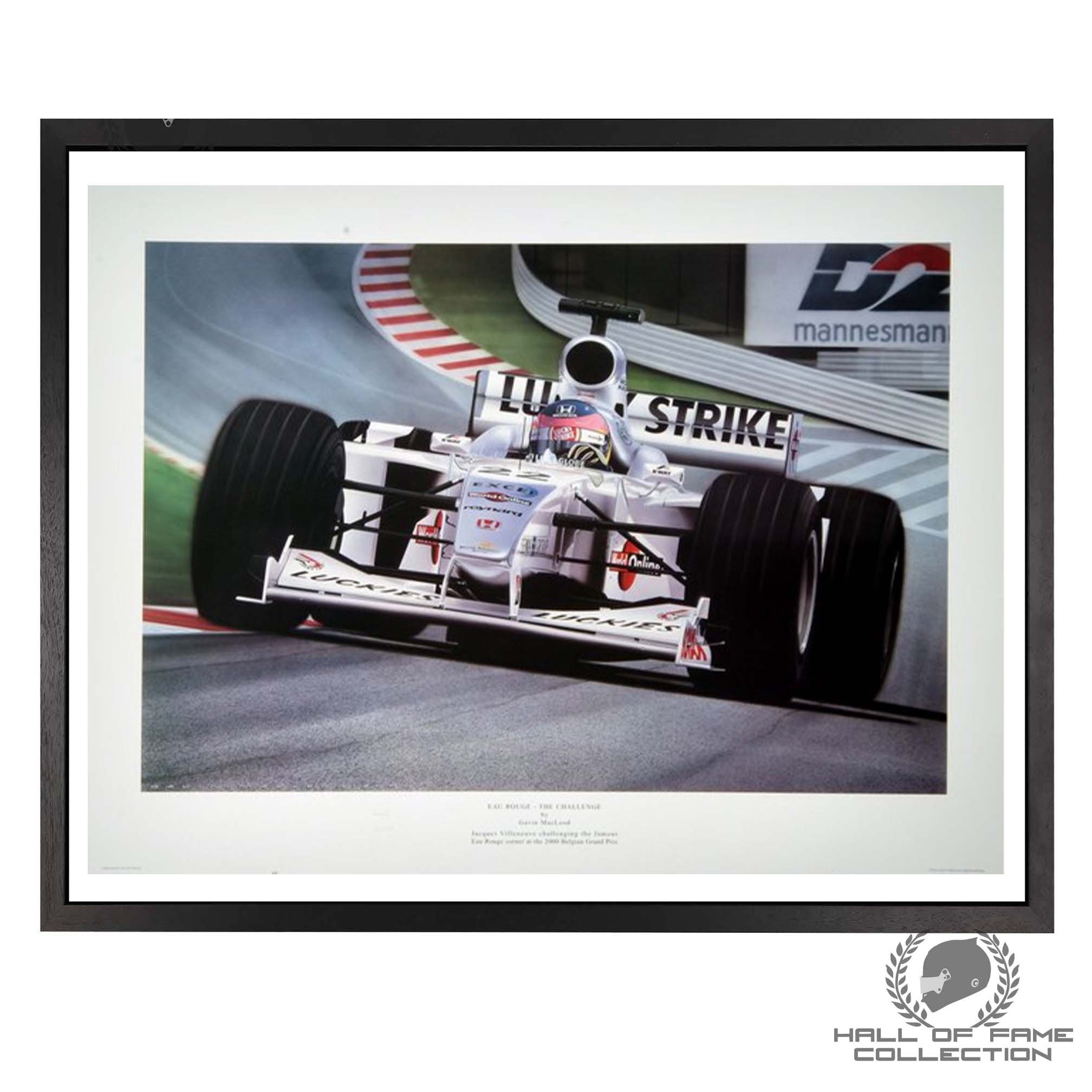 Jacques Villeneuve Eau Rouge - The Challenge