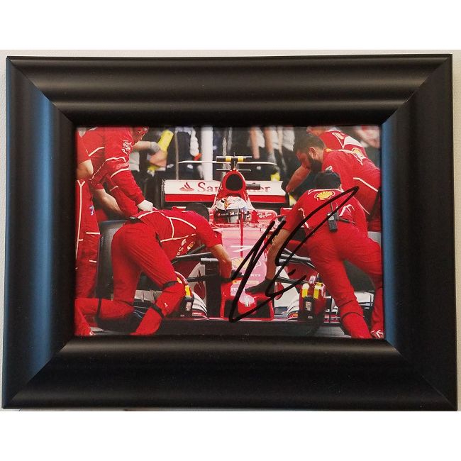 Kimi Pit Stop Autographed Photo