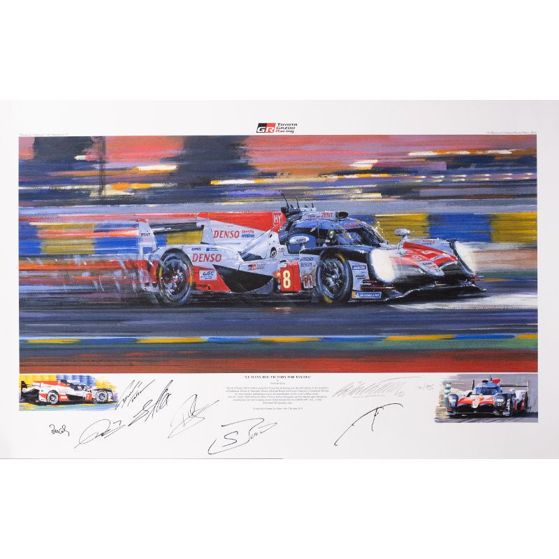 LeMans 2018 Victory for Toyota - Nicholas Watts