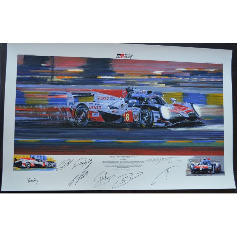 LeMans 2018 Victory for Toyota – Watts