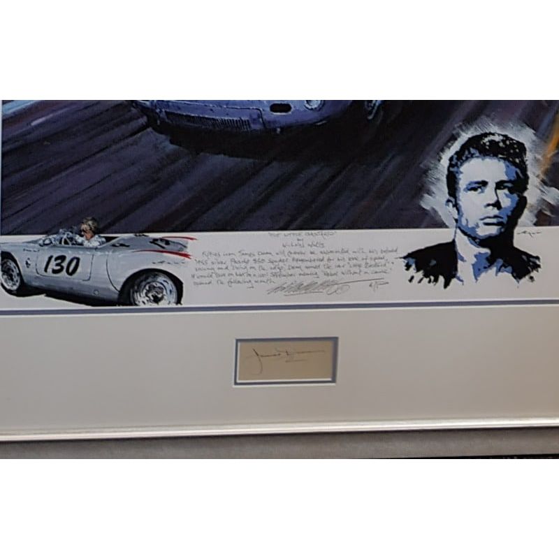 Little Bastard James Dean Framed Detail- Nicholas Watts