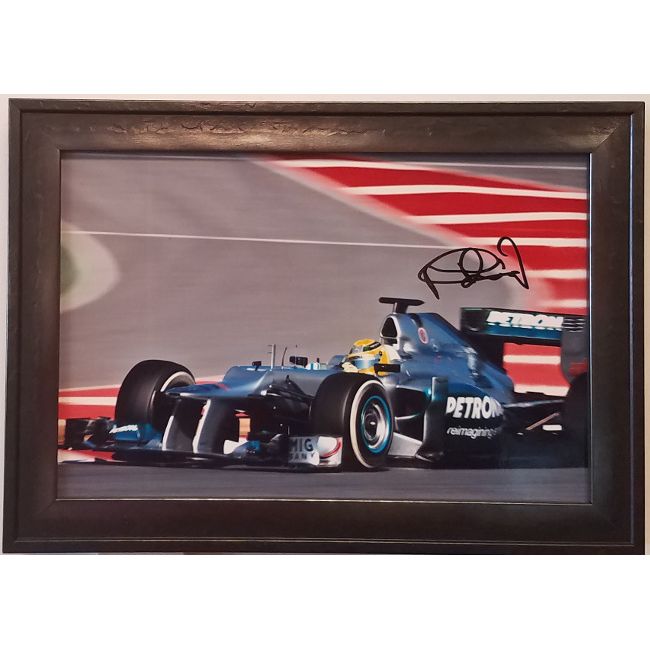Nico Rosberg Autographed Photo