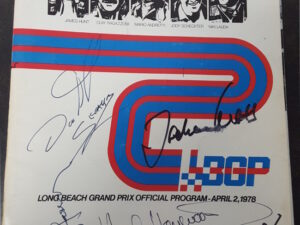 1978 Long Beach Program Signed by George Harrison and Others