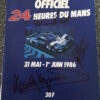 1986 LeMans Program