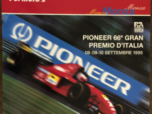 1995 Italian GP Poster Signed by Johnny Herbert