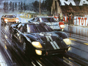 Ford v Ferrari movie - Ford GT 40 Le Mans 1066
