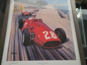 Framed Winning Combination Signed by Moss with Seal - Warrick