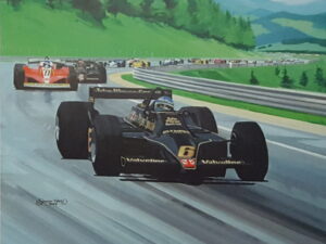 A Tribute To Ronnie Peterson - Signed by Andretti, Fittipaldi, Mass & Stuck