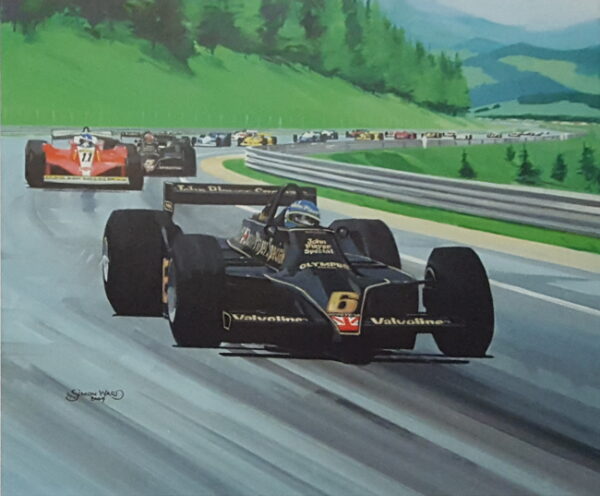 A Tribute To Ronnie Peterson - Signed by Andretti, Fittipaldi, Mass & Stuck