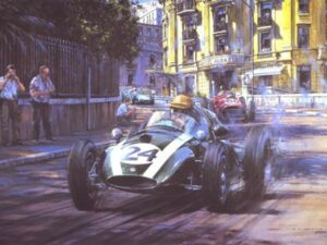 World Champion 1959 Signed by Jack Brabham, Stirling Moss & 6 More