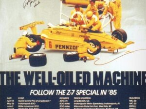1985 Pennzoil - signed by Rick Mears