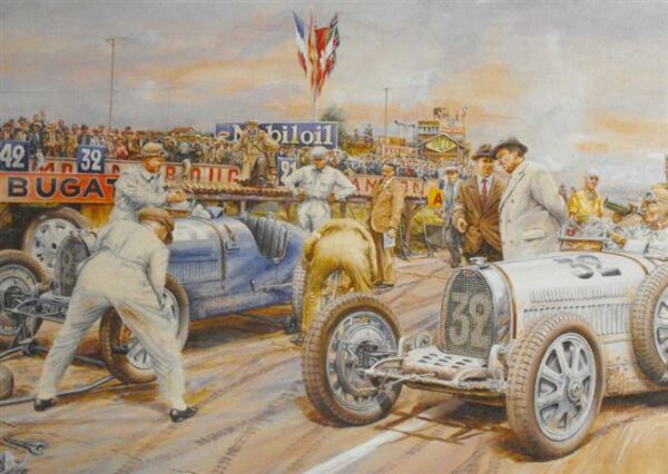 Type 51's At Montlhery