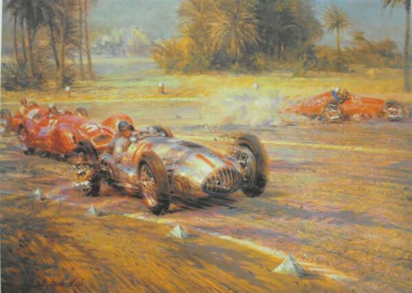 King Of Tripoli Hermann Lang Print
