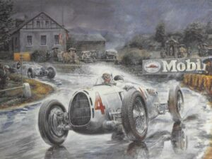 Rosemeyer In The Rain