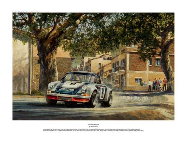 A Porsche Moment - with Autograph options