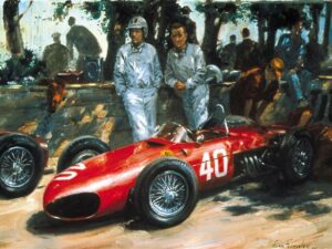 Ferrari Teammates Signed by Phil Hill