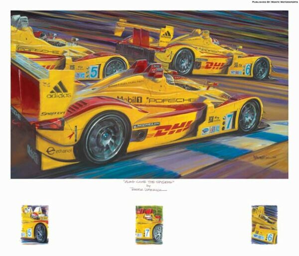 Along Came the Spyders Signed by Dumas, Bernhard, Maassen & Long