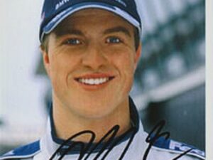 BMW Williams Team Card Autographed by Ralf Schumacher