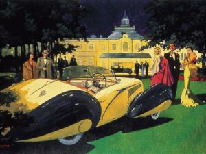 Monaco Elegance Print