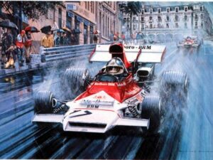 BRM - The Final Grand Prix Victory - 5 Autographs