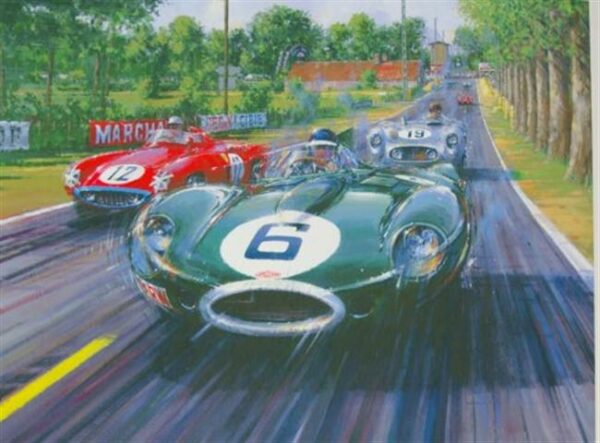 Battle Royal Print Autographed by Moss & Dewis